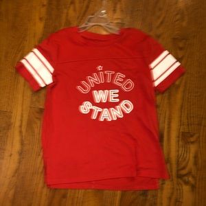 Old navy Red tee-shirt. Size Medium 10.